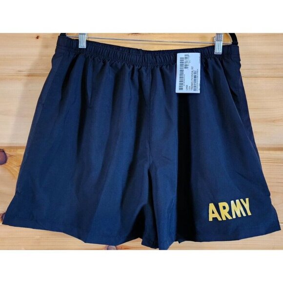 NEW ARMY PT PHYSICAL FITNESS ARMY PHYSICAL FITNESS UNIFORM SHORTS Large - Picture 6 of 16